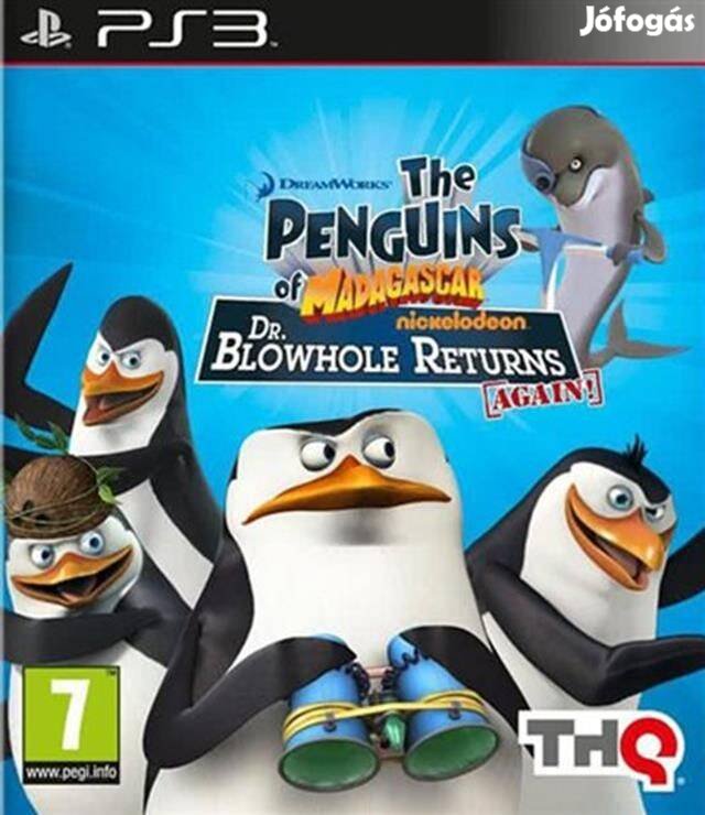 Penguins of Madagascar Dr. Blowwhistle PS3 játék