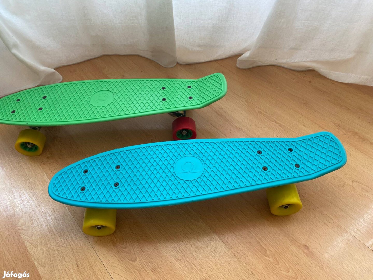 Pennyboard Gördeszkák , neonkék/neonzöld 6Y+