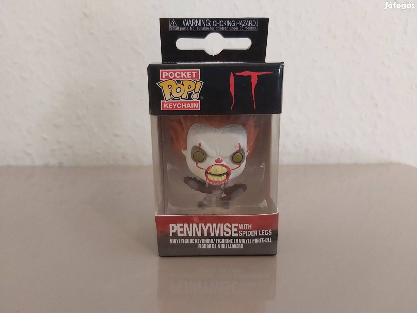 Pennywise It Az kulcstartó Funko POP dobozzal Új Készleten számlával