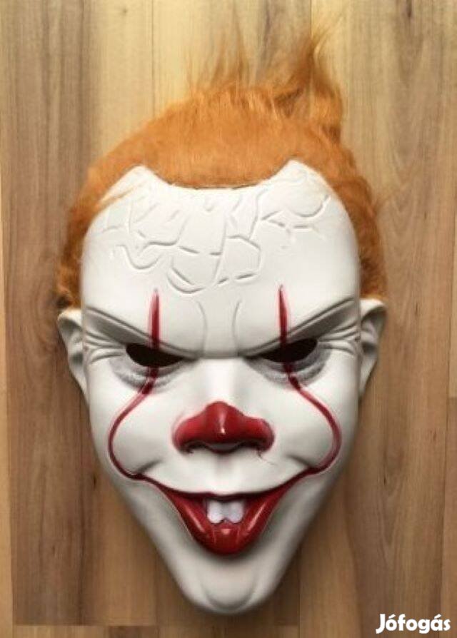 Pennywise (Krajcáros) nevű Bohóc maszk álarc jelmez