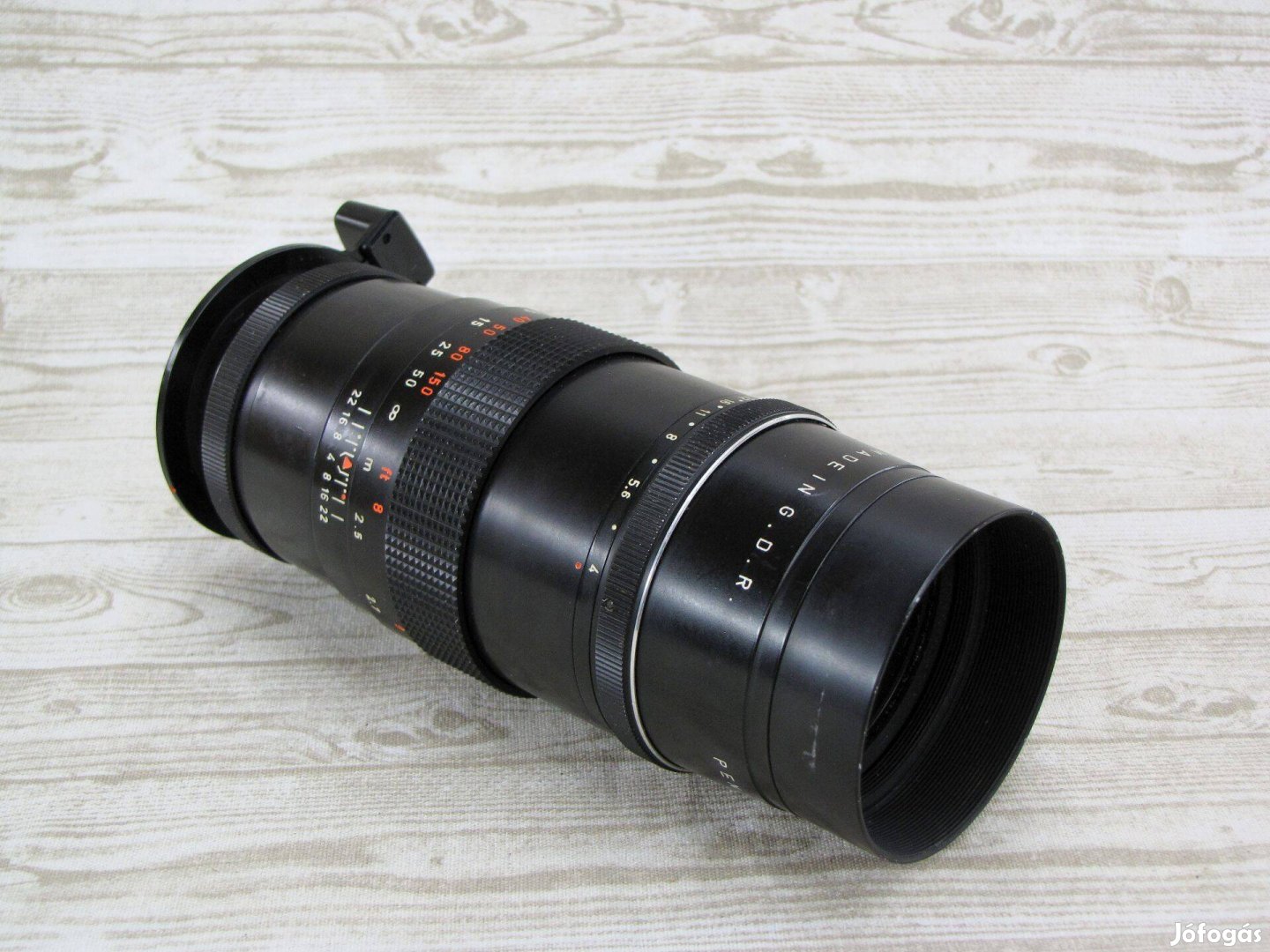 Pentacon 200mm 1:4 objektív - Praktica B csatlakozással