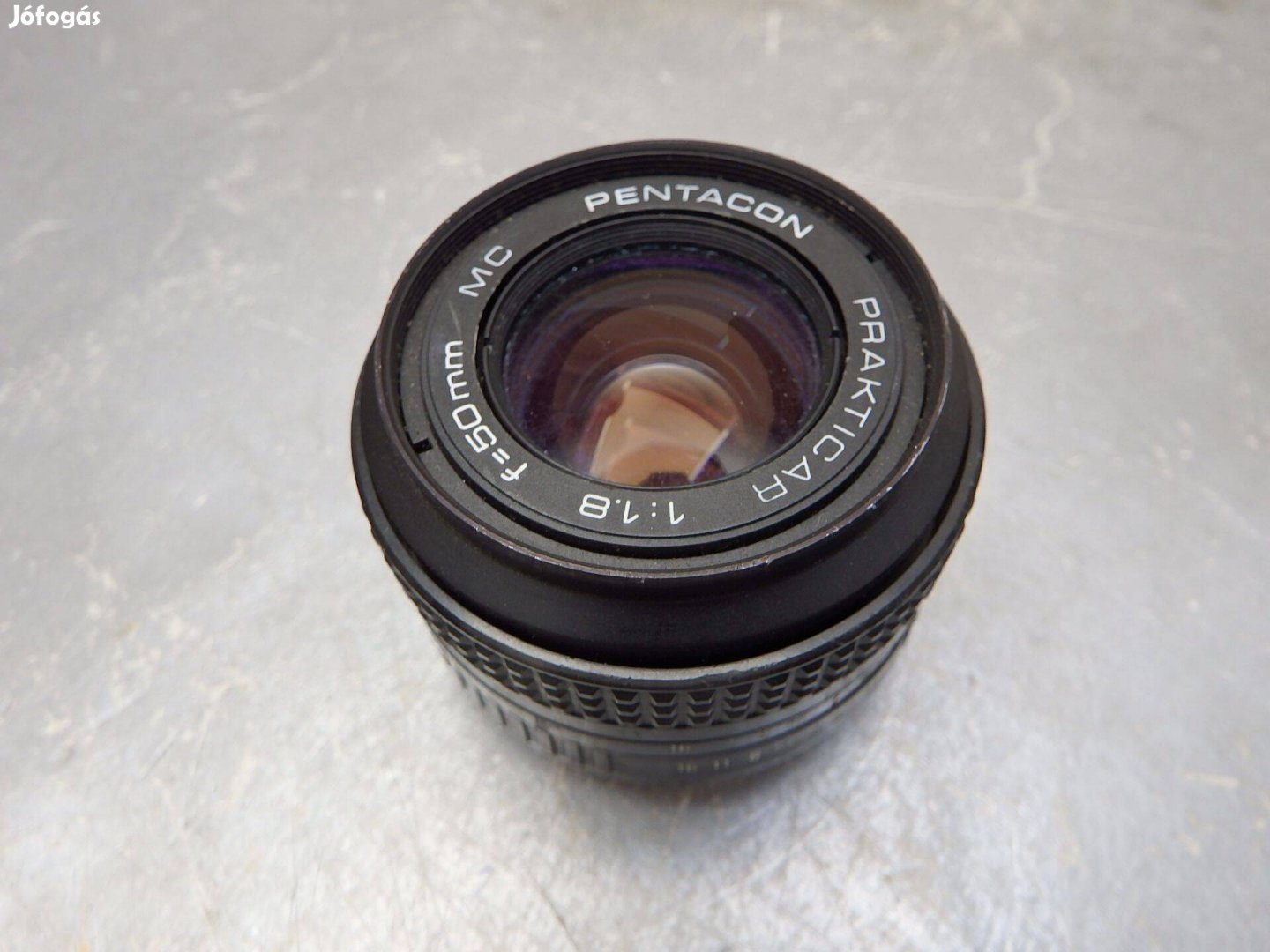 Pentacon Prakticar 50 MM Fényképezőgép Objektív Praktica Bajonettel