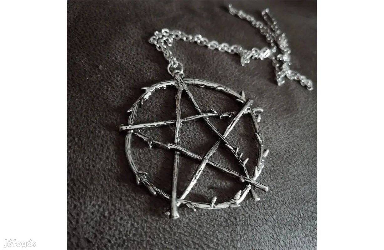 Pentagram Medál + Nyaklánc V4