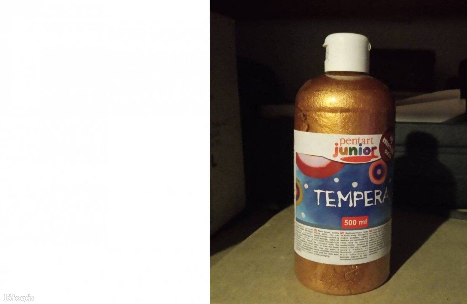 Pentart Junior bronz színű tempera 500 ml-es kiszerelésben