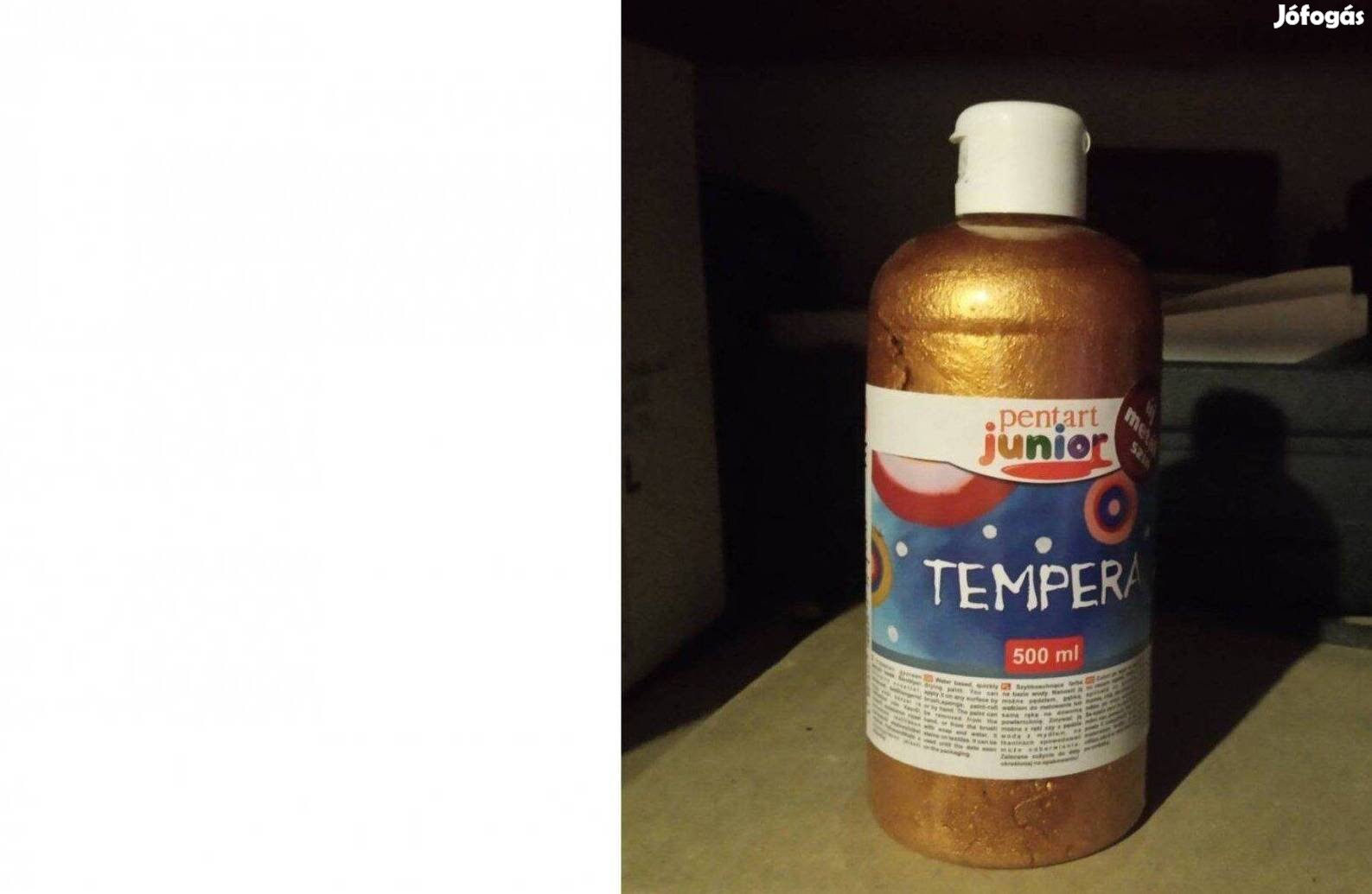 Pentart Junior bronz színű tempera 500 ml-es kiszerelésben