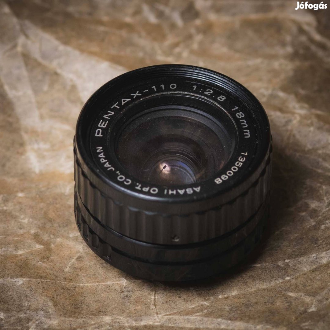 Pentax-110 18mm f/2.8 (garis)