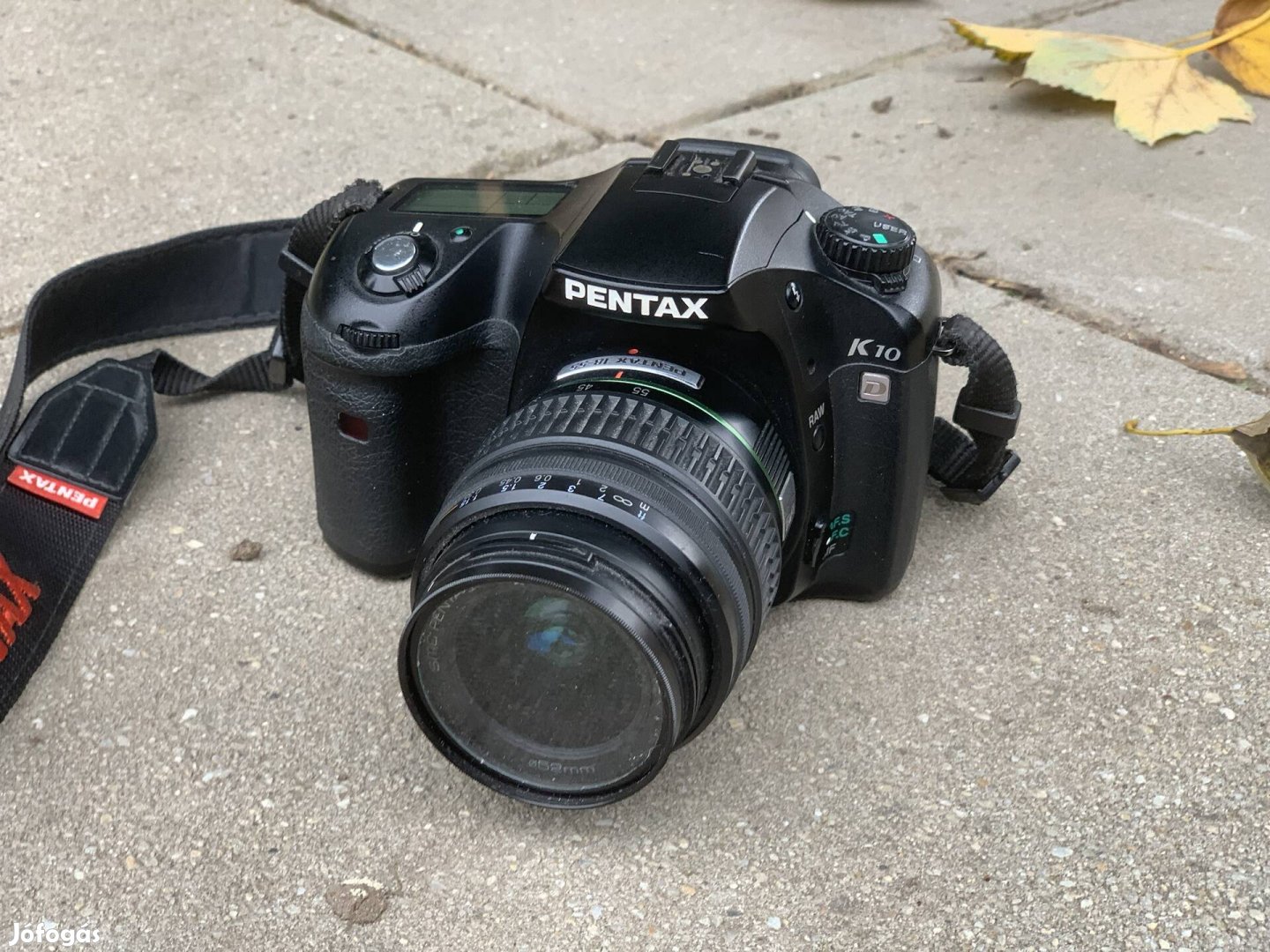 Pentax K10d fényképezőgép