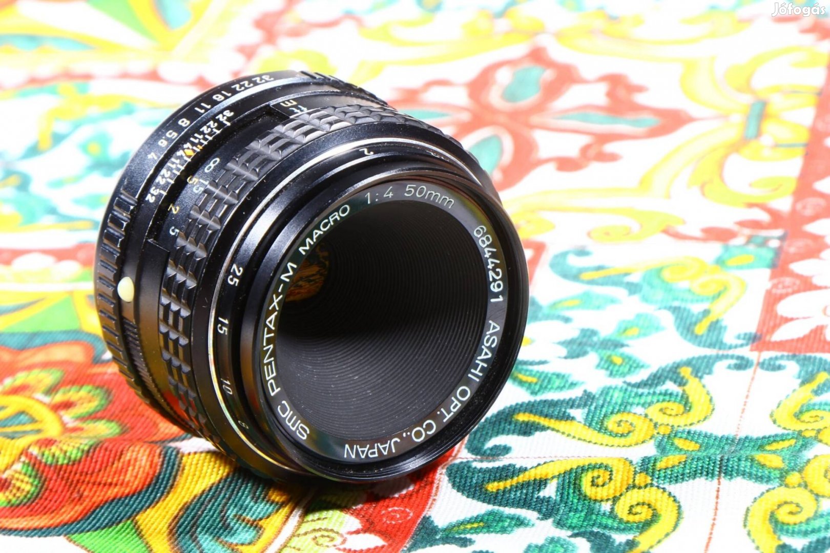 Pentax M f4 50mm pk makró objektív 