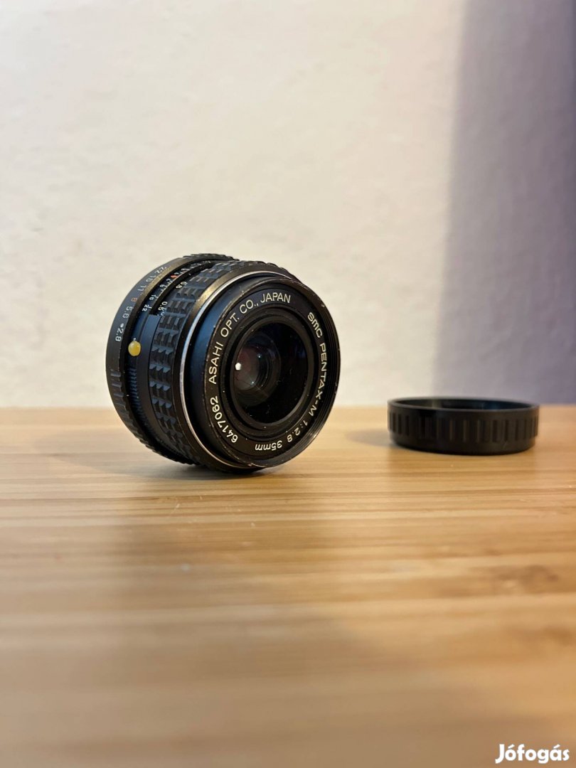 Pentax SMC M 35mm f/2.8 manuális objektív Pentax K bajonettel