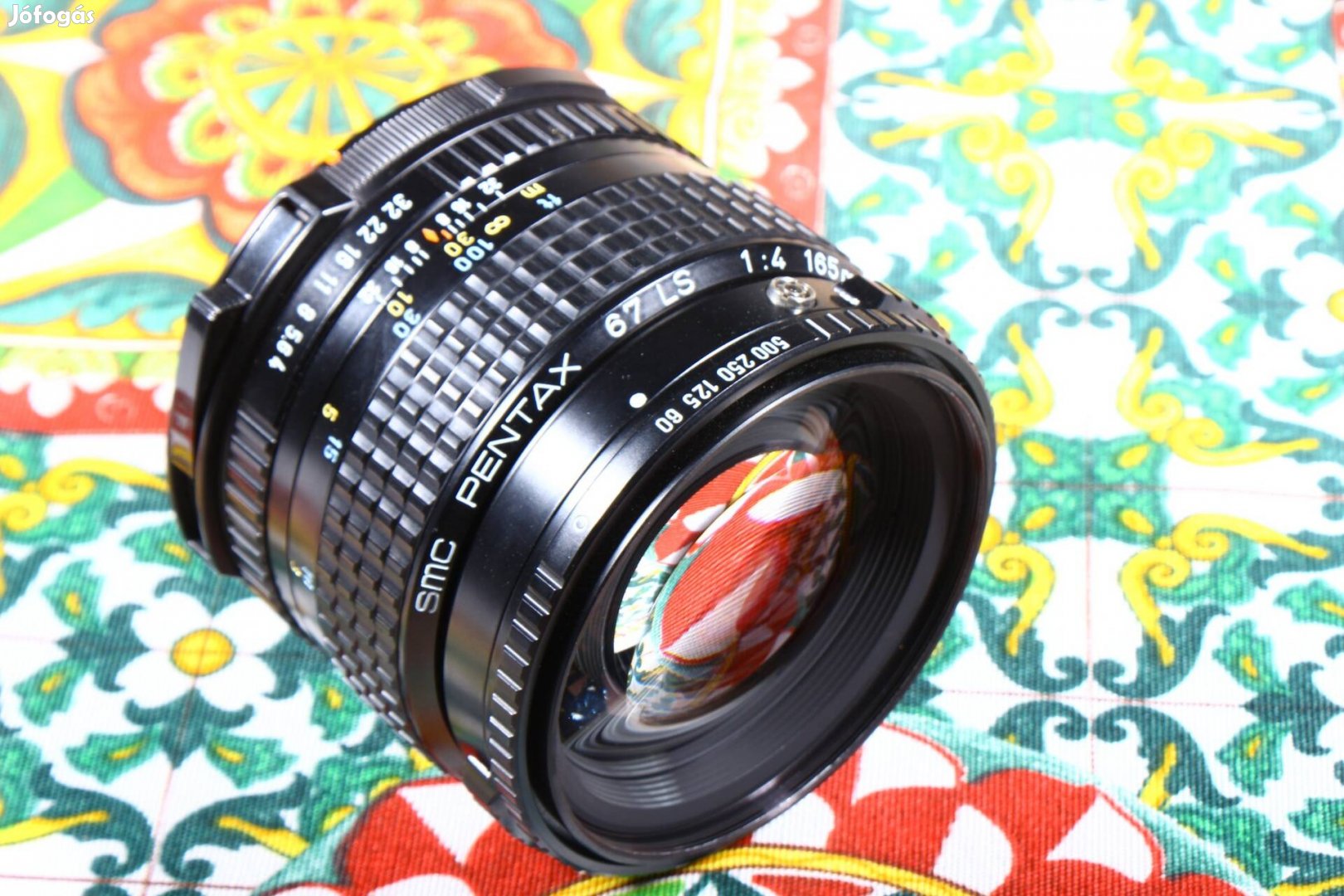 Pentax f4 165mm 67 LS 6x7 smc objektív 