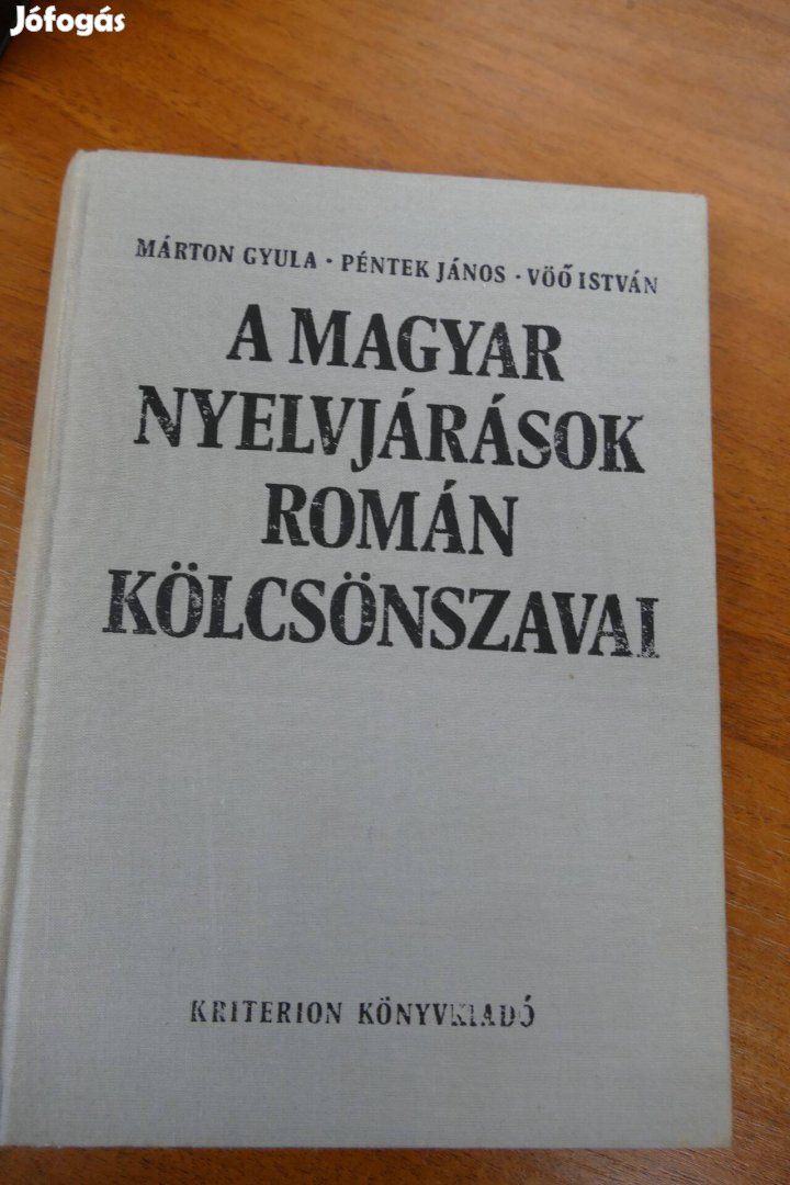 Péntek János - A magyar nyelvjárások román kölcsönszavai