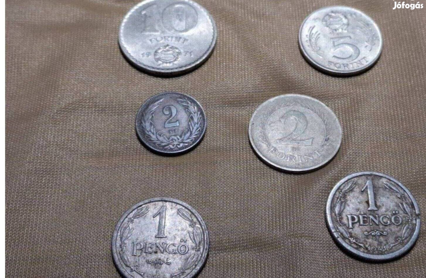 Pénzérmék egy tételben forint