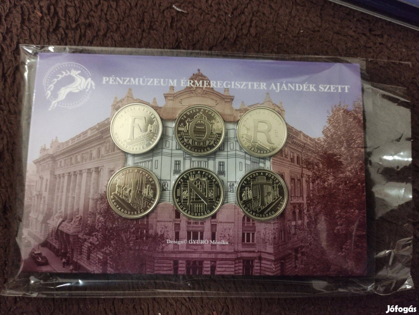 Pénzmúzeum érmeregiszter ajándék szett - 75 éves a Forint - PP (Proof)