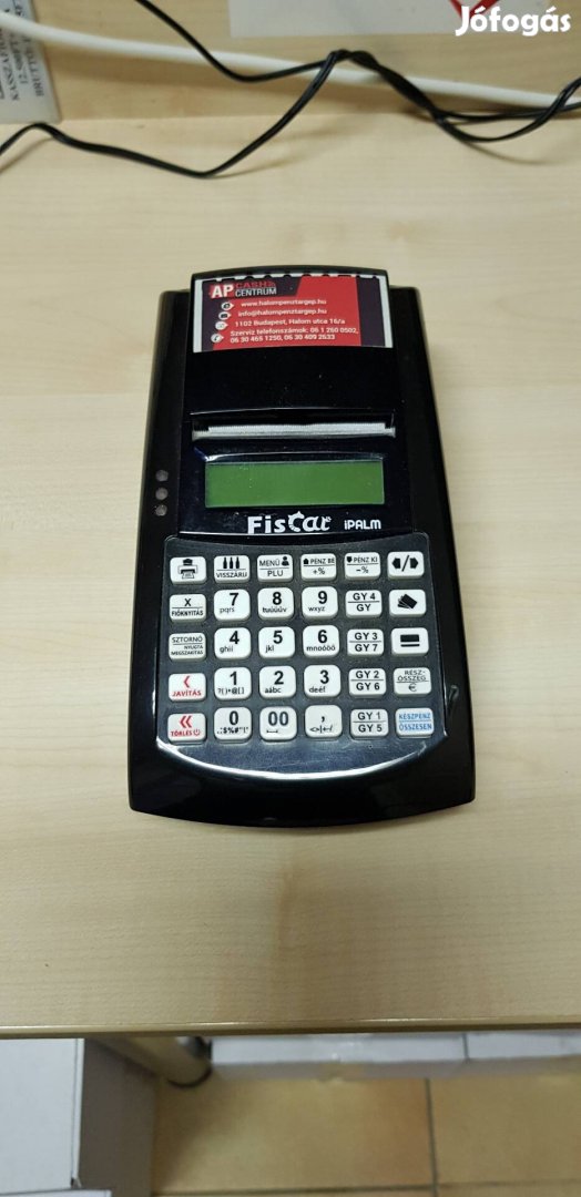 Pénztárgép hordozható eladó