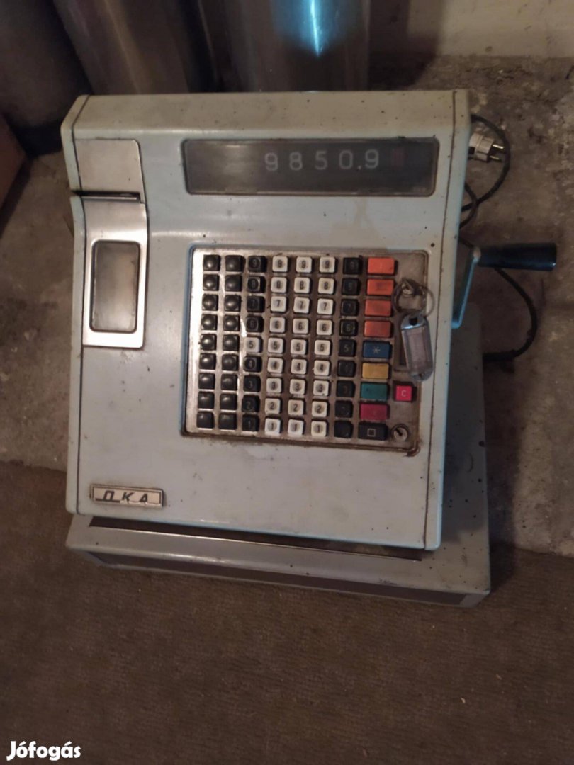 Pénztárgép retro