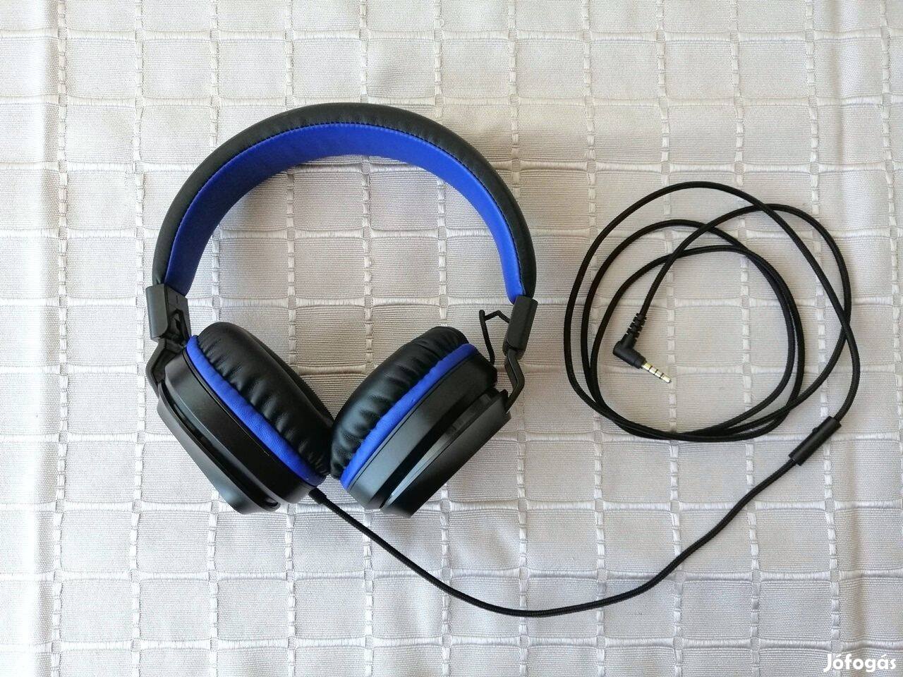 Peohzarr mikrofonos fejhallgató