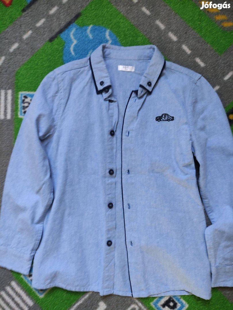 Pepco fiú hosszú ujjú ing 128