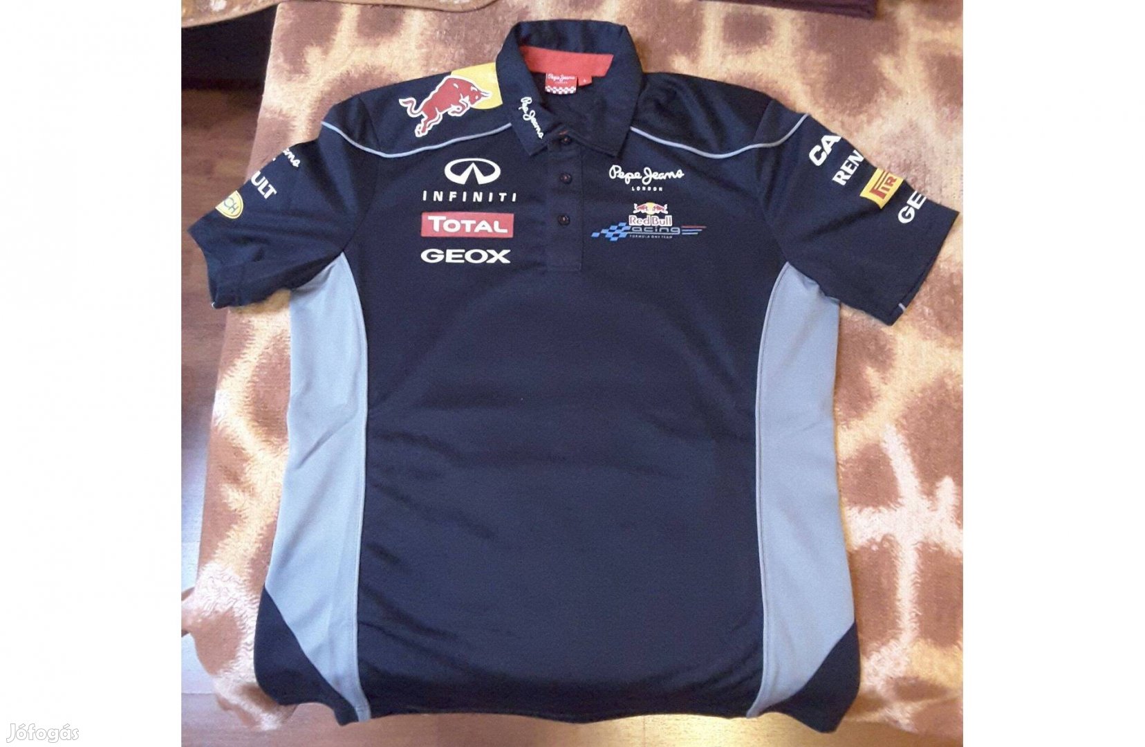Pepe Jeans Red Bull Racing Forma 1 F1 póló csapatpóló 2014 Újszerű