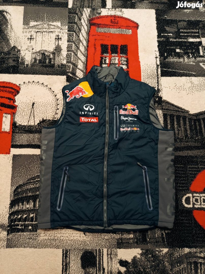 Pepe Jeans Red Bull férfi mellény XL F1 Forma-1 