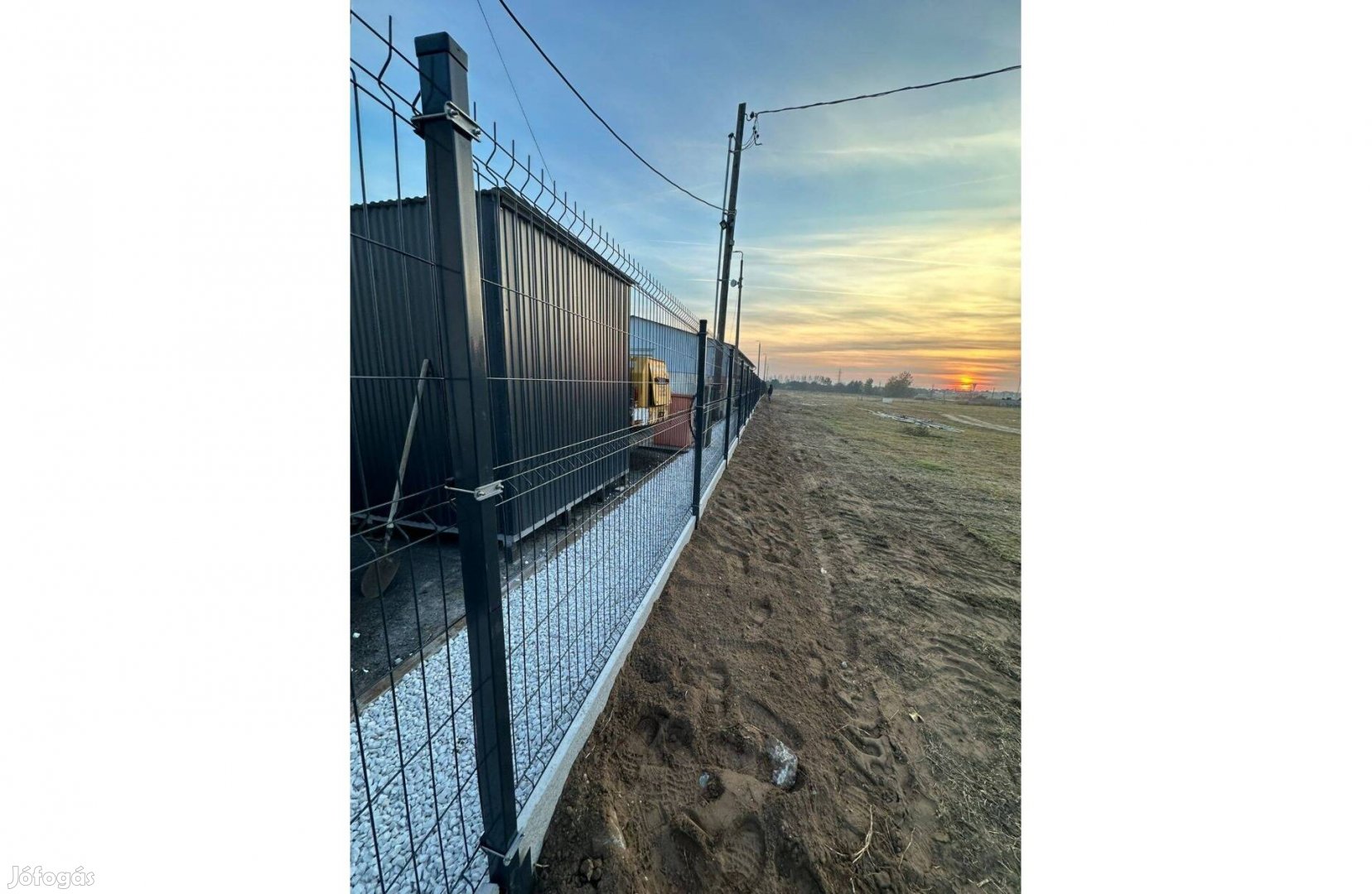 Pepefence - 4mm - 3D Táblás Kerítés - Antracit / Zöld - Készletről!