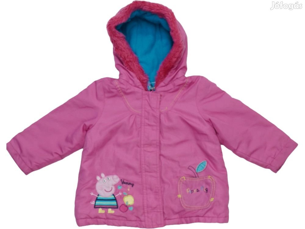 Peppa Pig Használt (hibás) Lány Télikabát (Méret: 92)
