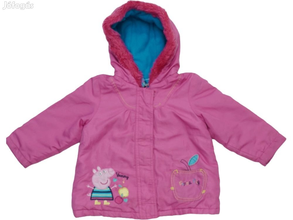 Peppa Pig Használt (hibás) Lány Télikabát (Méret: 92)