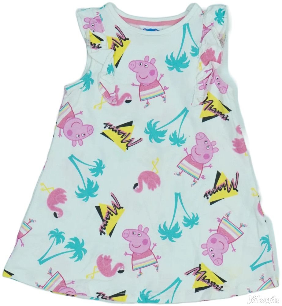 Peppa Pig Használt (újszerű) Lány Ruha (Méret: 92)