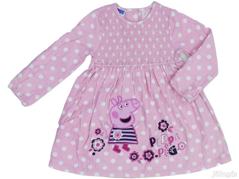 Peppa Pig Használt (újszerű) Lány Ruha (Méret: 92)