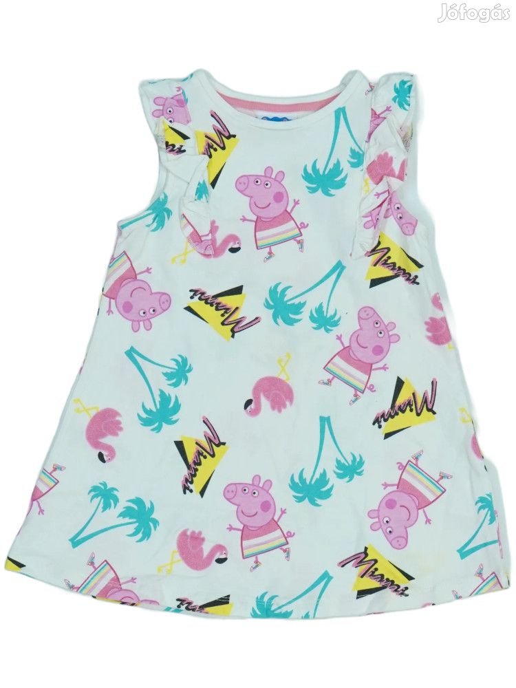 Peppa Pig Használt (újszerű) Lány Ruha (Méret: 92)