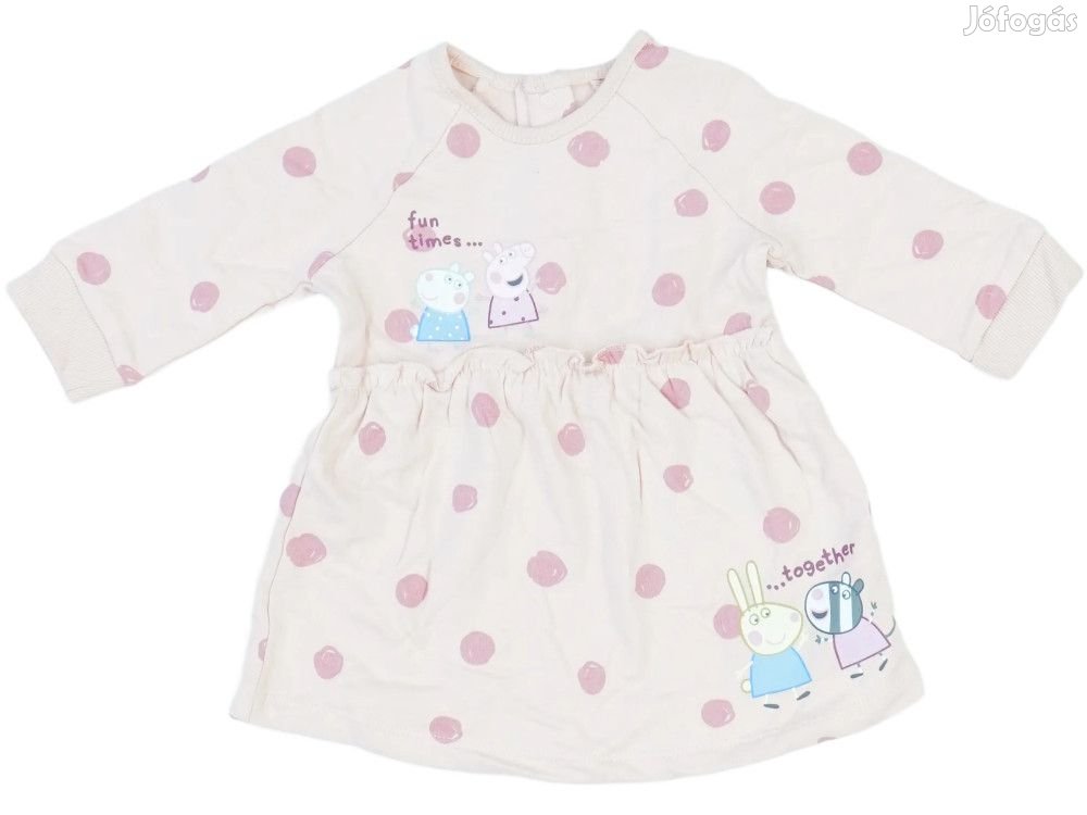 Peppa Pig Új (címke nélküli) Lány Ruha (Méret: 62)