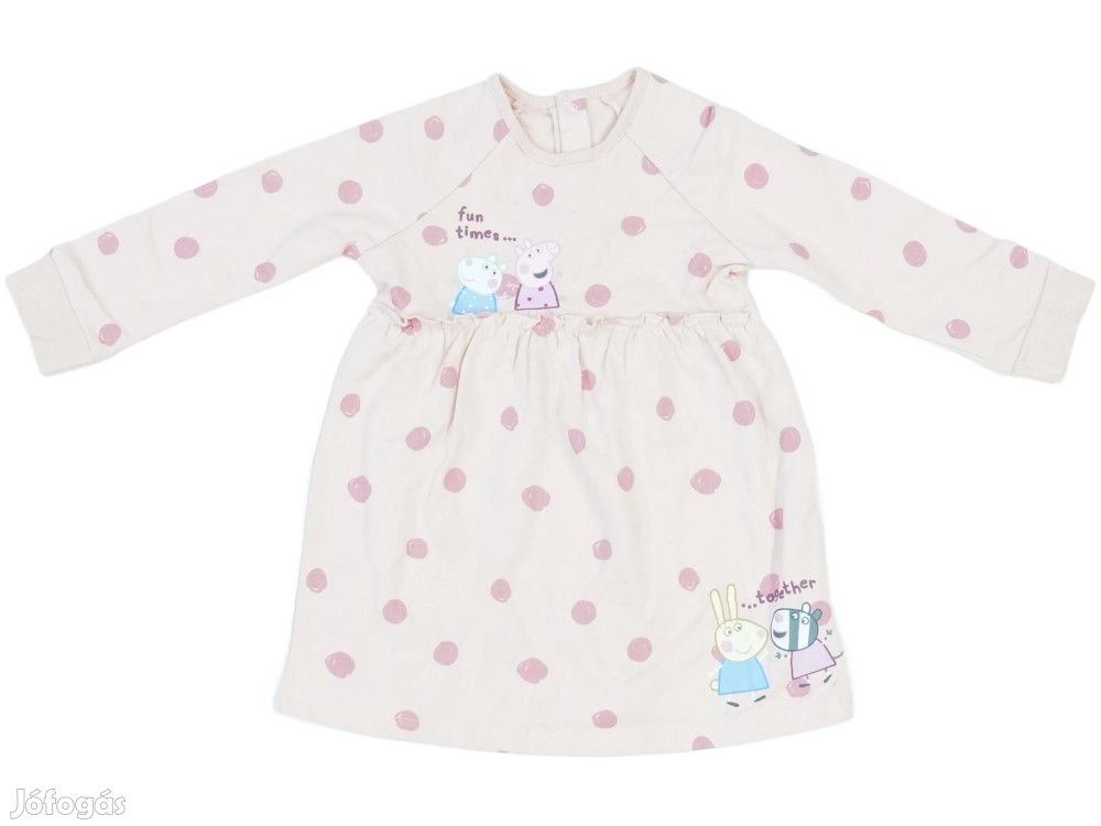 Peppa Pig Új (címke nélküli) Lány Ruha (Méret: 86)