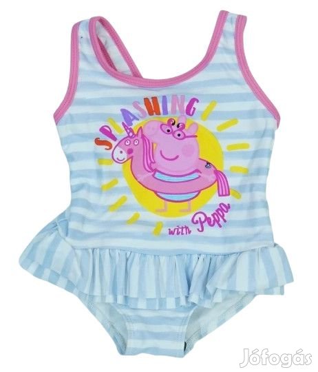 Peppa Pig Új (címkés) Lány Fürdőruha (Méret: 92)