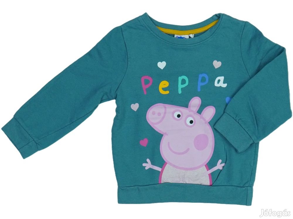 Peppa Pig Új (címkés) Lány Pulóver (Méret: 104)