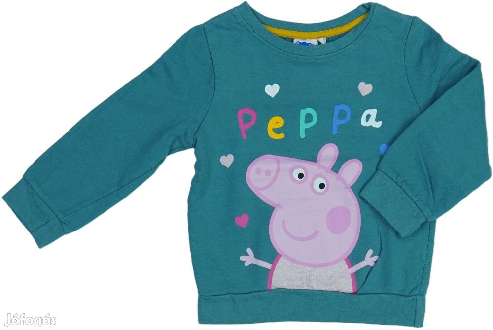 Peppa Pig Új (címkés) Lány Pulóver (Méret: 104)
