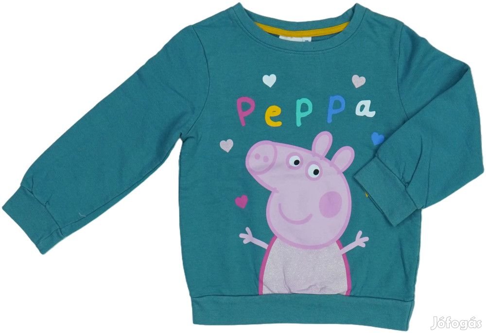 Peppa Pig Új (címkés) Lány Pulóver (Méret: 110)