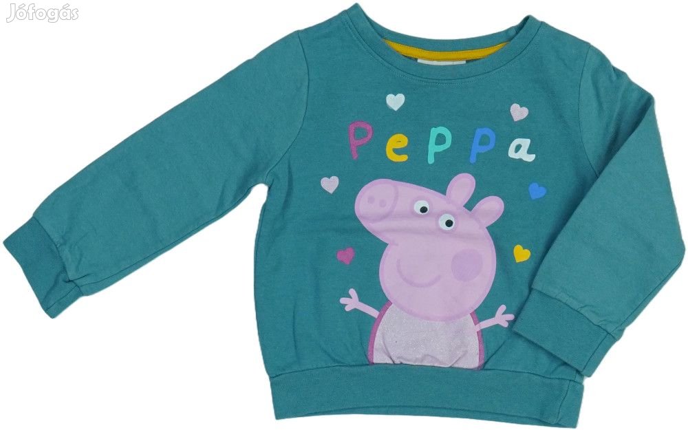 Peppa Pig Új (címkés) Lány Pulóver (Méret: 92)