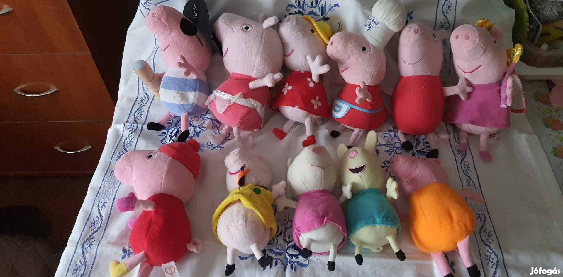 Peppa Pig malac plüss figura gyűjtemény