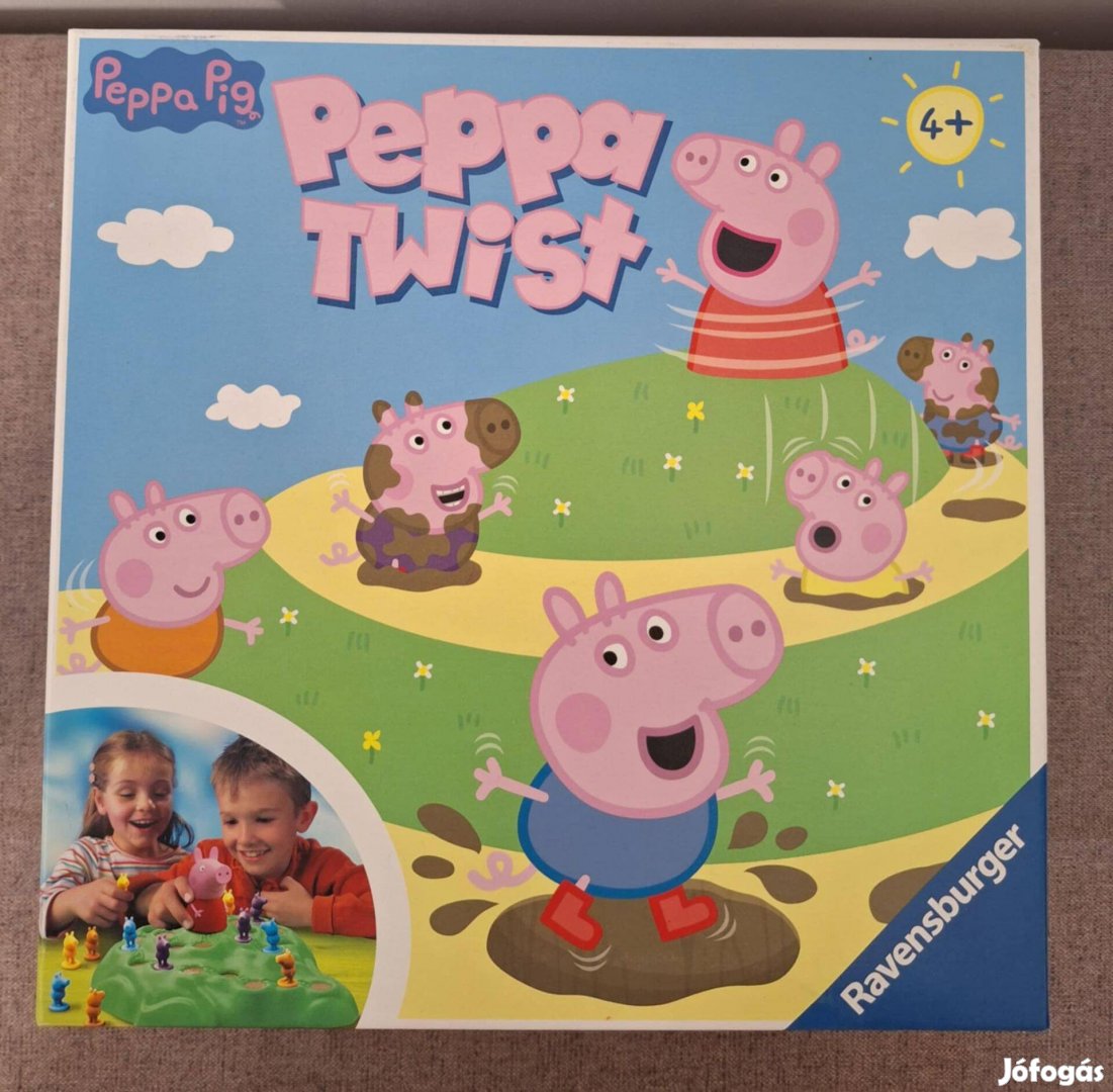 Peppa Twist-Lotti Karotti társasjáték