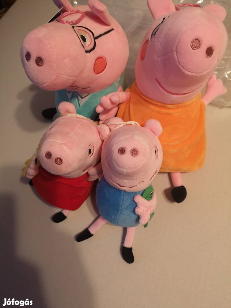 Peppa malac plüssök 