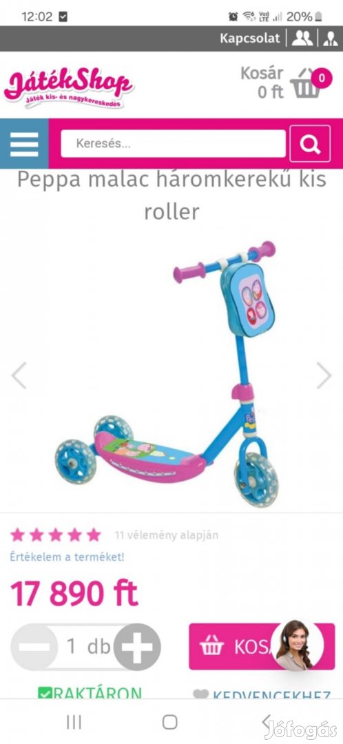 Peppa malac roller