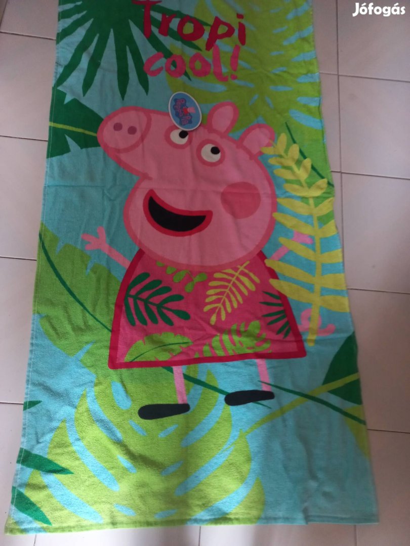 Peppa malacos fürdőlepedő új.