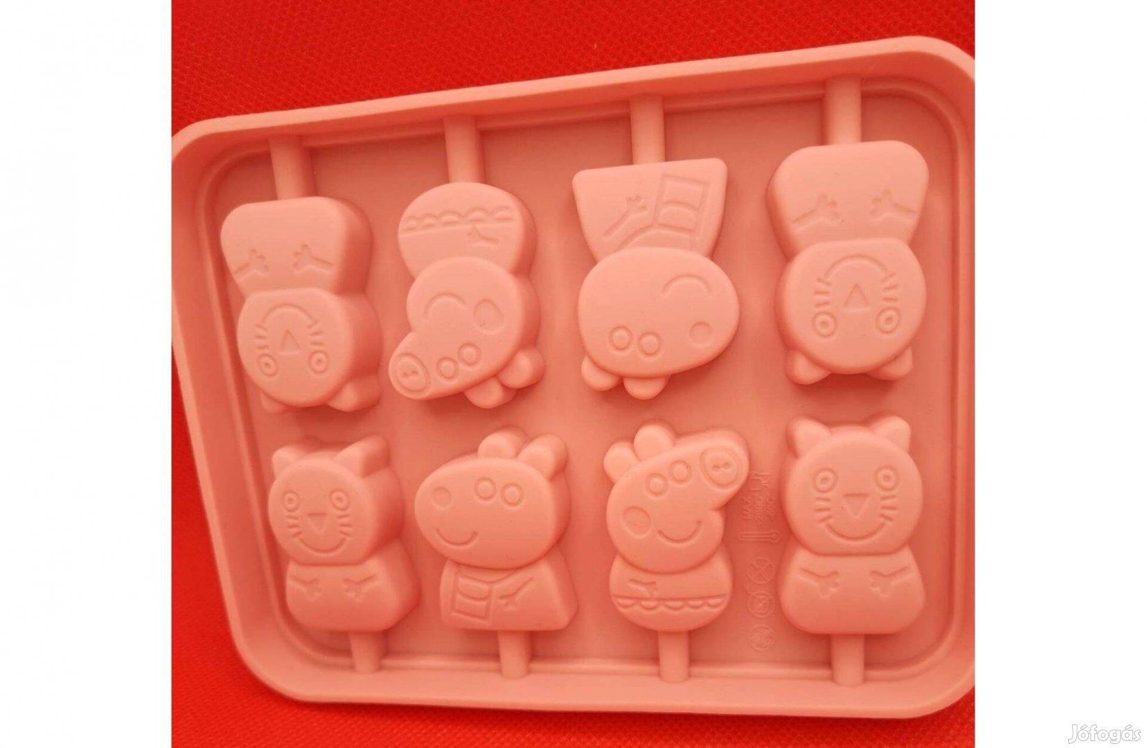 Peppa malacos szilikon formák