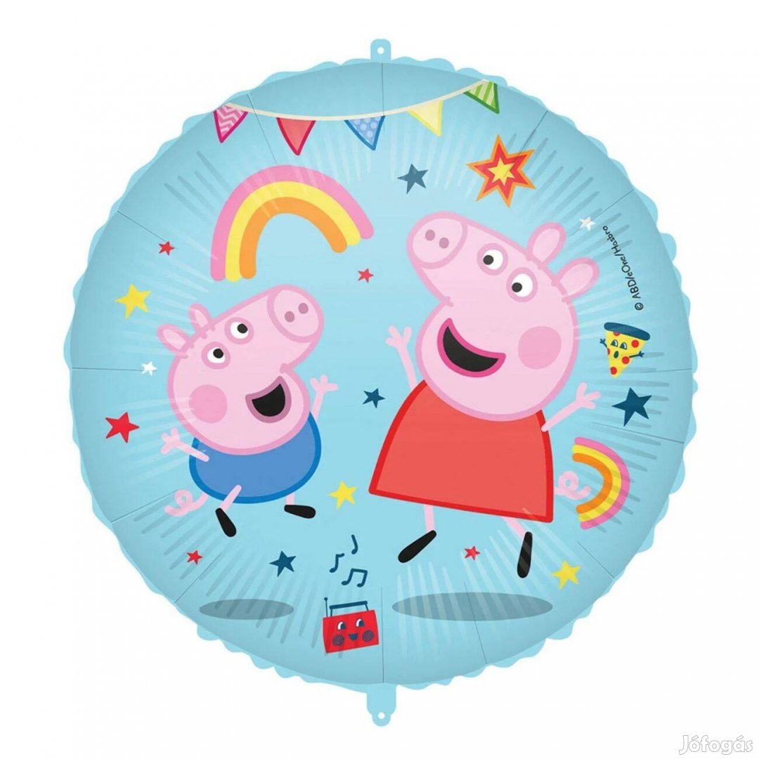 Peppa party fólia Léggömb 46cm