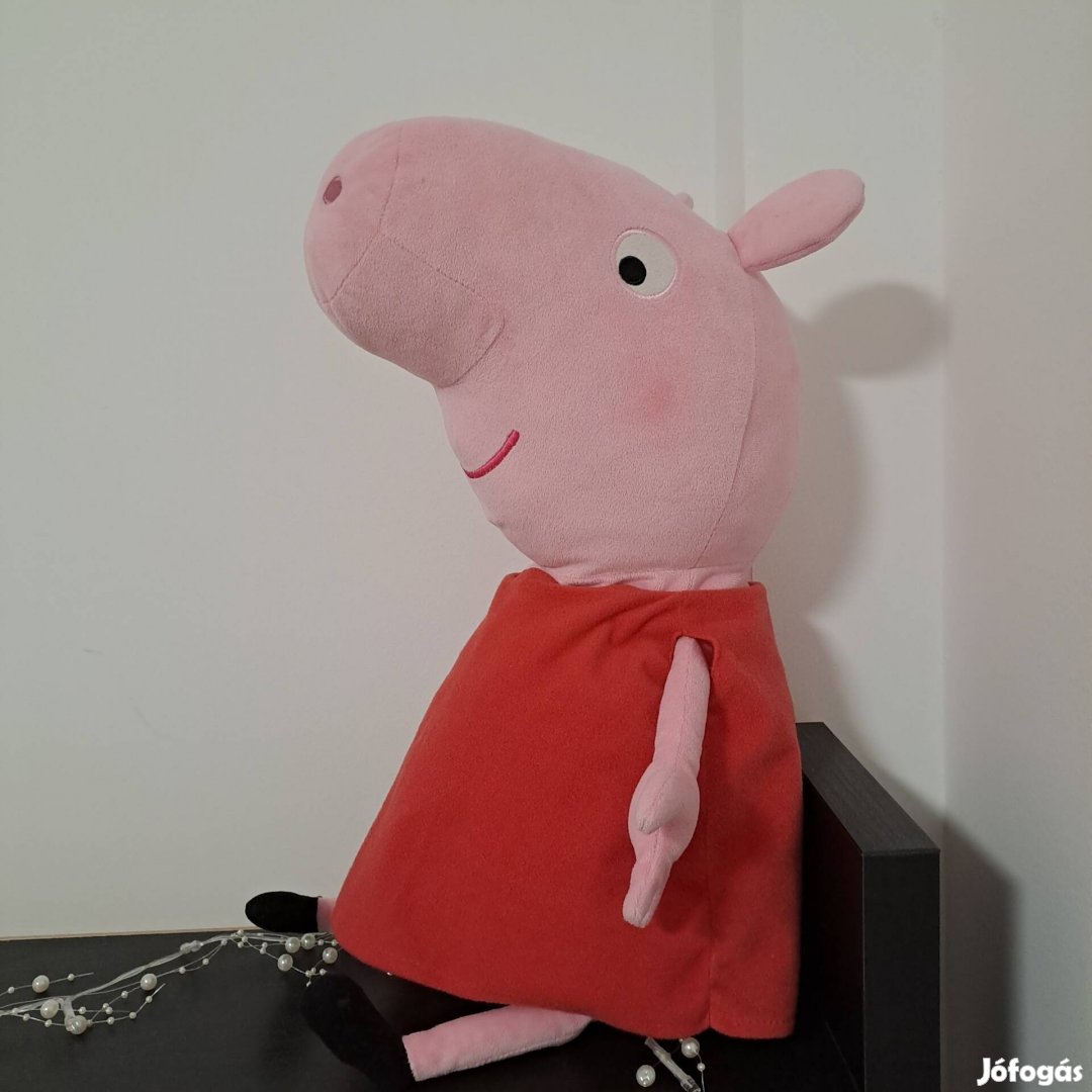 Peppa plüss, 37 cm