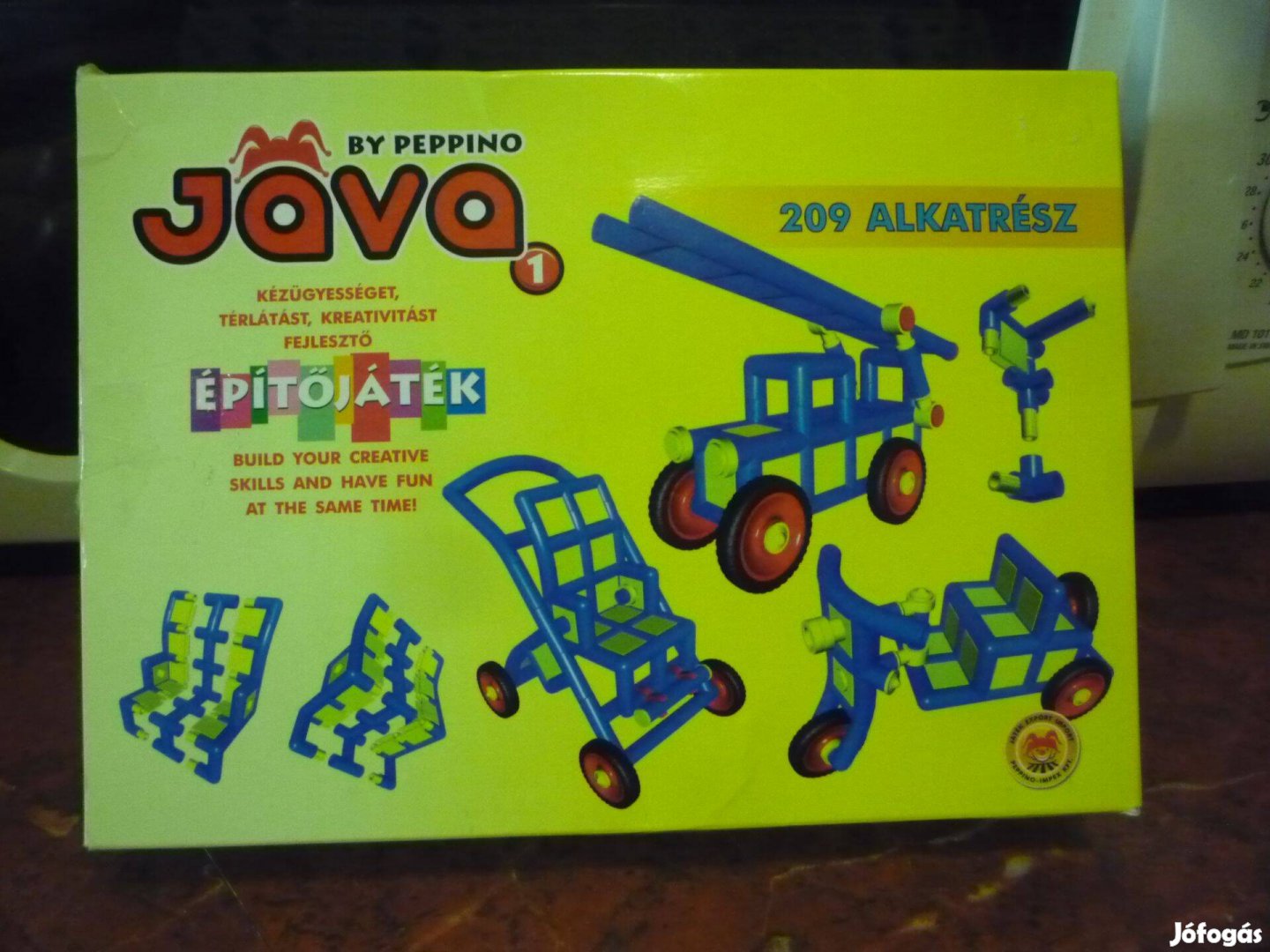 Peppino Jáva 1 Építőjáték 209 darabos 3+