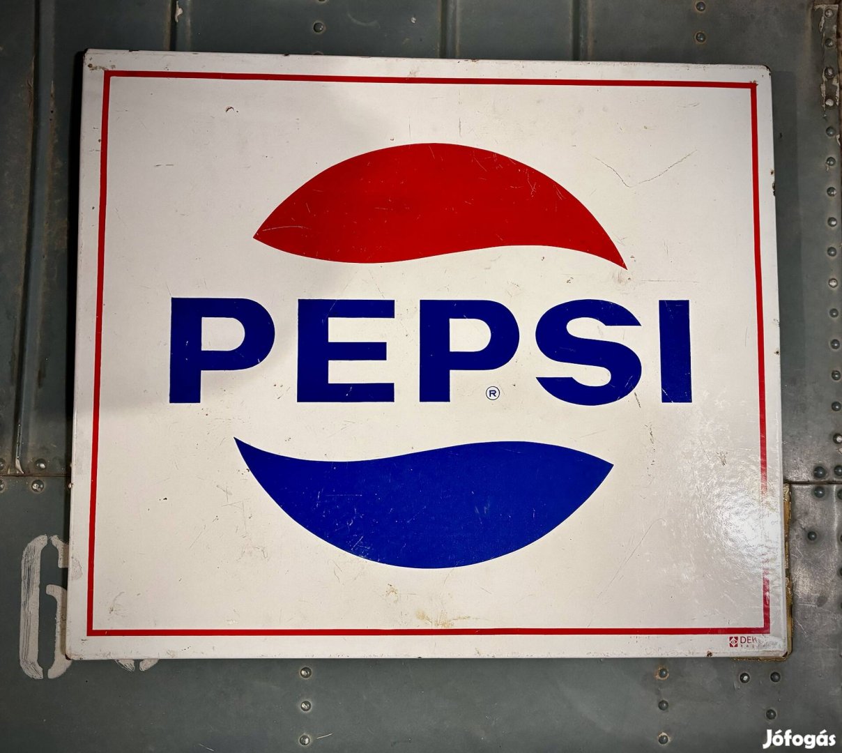Pepsi Cola Zománc tábla 80s évek