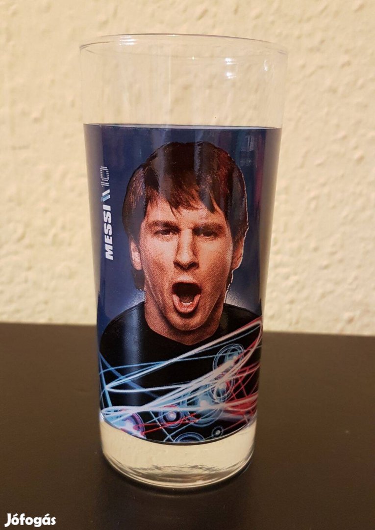 Pepsi Lionel Messi focis üvegpohár