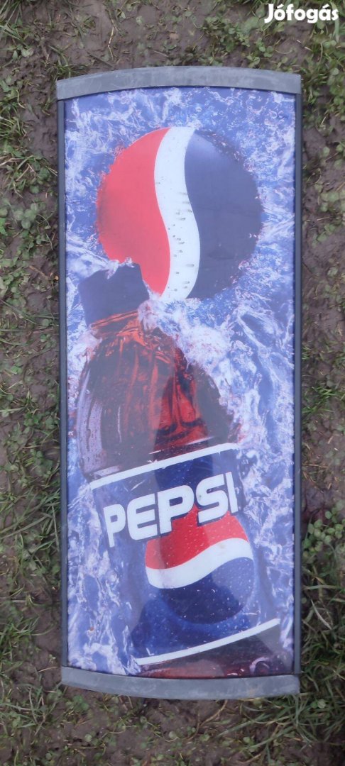 Pepsi - cola műanyag világítós reklám doboz