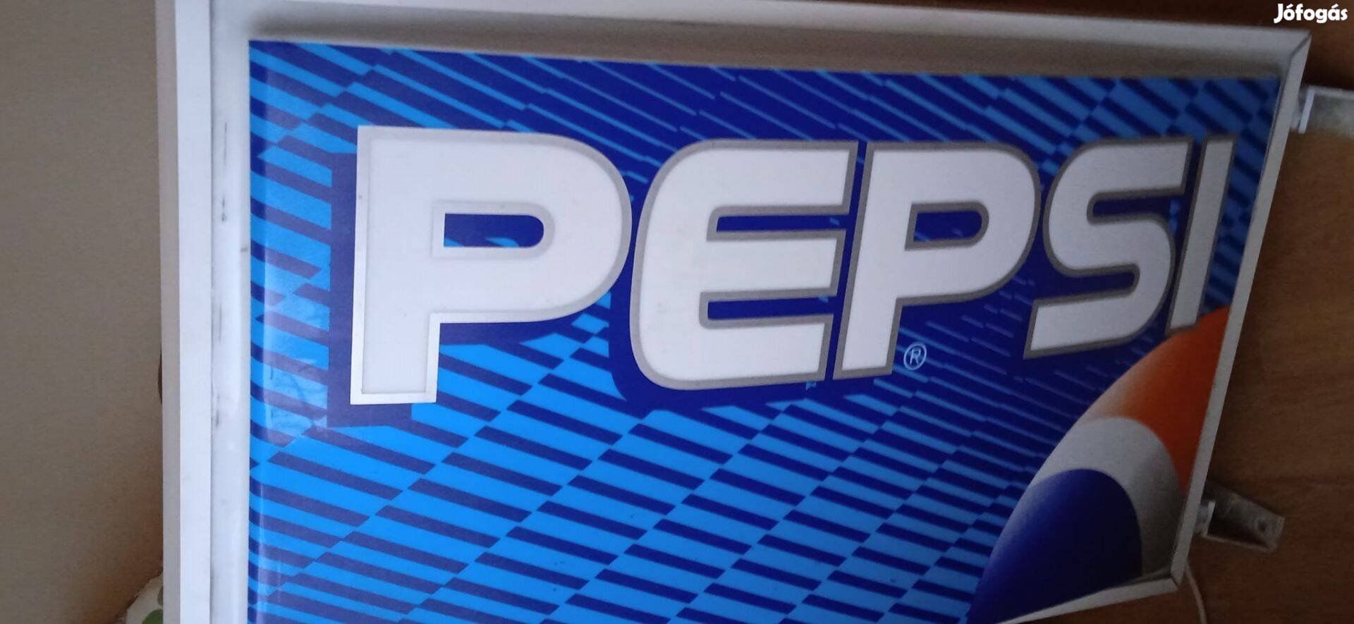 Pepsi fény reklám eladó