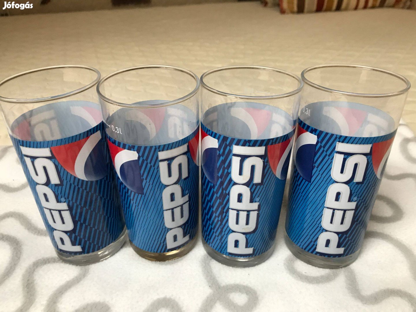 Pepsi pohár 4db